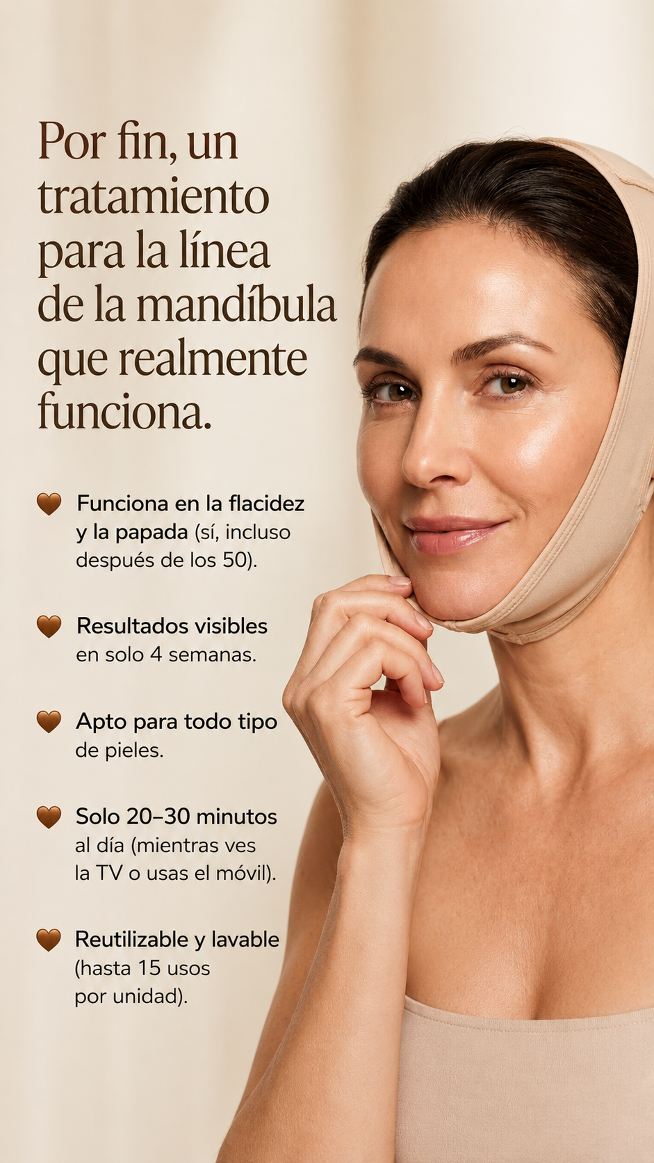 Vireon SkinLift™       Redefine visualmente tu contorno facial desde casa